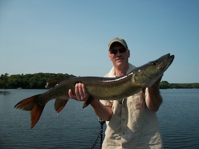 A nice 40 incher caught by Scott!  Congrats Scott!